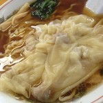 古川農園 - ワンタン入りラーメン。あっさり味。