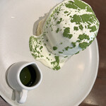 Panel Cafe - 抹茶ティラミスのパンケーキ
