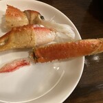 海鮮処 魚屋の台所 - おまかせ海鮮丼のカニ