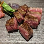 鉄板焼 ステーキ 北野坂 - 特選神戸牛赤身鉄板焼き