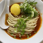 煮干しラーメン ゼクウ - 坦々麺風冷やしラーメン：スルト