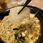 牡丹荘 - 酸辣湯麺(小辛)@900円