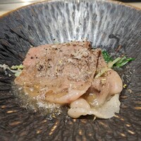 鉄板焼 ステーキ 北野坂 - 黒毛和牛サーロイン焼きしゃぶ