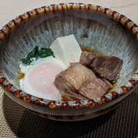 鉄板焼 ステーキ 北野坂 - A5黒毛和牛角煮