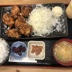 あじBAR - 鶏唐揚げ定食