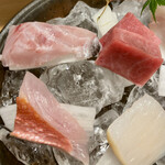 しんのすけ - 黒むつ、生本まぐろ、金目鯛