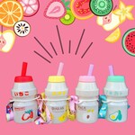 Fruit Cup Bottle (choice of Bubble tea drink)