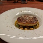 ガリネット - アルザスの郷土料理フライシュシュナッカ　バジル風味のミネストローネ