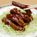 麺菜家 北斗 - 黒酢の酢豚