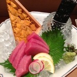 博多 表邸 - うに 中とろ