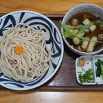 野口製麺所 - 東村山地粉豚肉汁うどん