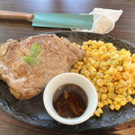 Dining cafe DAIZO - ブラス400円の茨城産ローズポーク