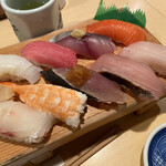 Sushi Waka - 日替わり寿司大定食　税込１２００円