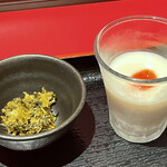 博多鶏ソバ 華味鳥 - 明太高菜・デザート