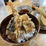 手打蕎麦のたぐと - 特盛　天丼