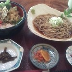 天丼セット（大盛）１２００円