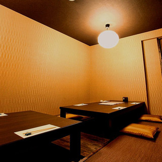 Shunsai Shungyo Kikuno - 2名様から8名様が入れる完全個室も数部屋ご用意しております