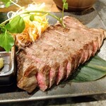 Barbe - ステーキ定食1.5倍のお肉です