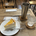 赤倉焙煎室 - 料理写真:アイスコーヒー&ケーキ