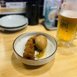 酒場 ロマンス - 味噌おでん ちくわ、玉子