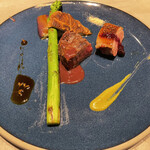 ORIGINAL DINING KENT,S - 6000円コース 合鴨と牛肉のハーフ