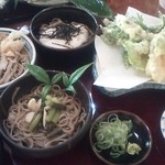 清見庵　おおくら - そば三昧１５００円
