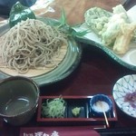 清見庵　おおくら - 天ざる１３００円