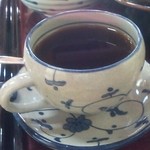 清見庵　おおくら - 天丼セットのコーヒー