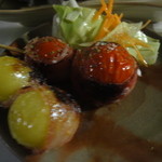 かじしか - マスカット&トマト焼き