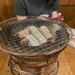 Genki Shichirin Yakiniku Gyuu Shige - 