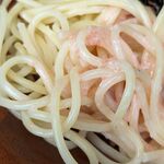 Saizeriya - スパゲティ麺のアップ