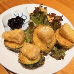 Azami - ズッキーニとカマンベールチーズフライ