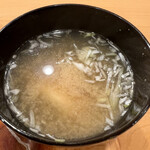 鮨 いとう - あら汁