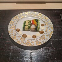うなぎ時任 - 鰻と夏野菜のテリーヌ