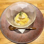 洋食 おがた - パイナップルシャーベット