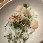 温石 - 甘長唐辛子と平貝