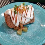 ポータル カフェ アキバ - アップルシナモンシフォンケーキ