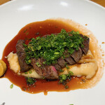 洋食 おがた - レモンソースステーキ