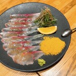 洋食 おがた - カンパチのカルパッチョ