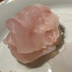 温石 - この真羽太は抜群に美味しかった。その透き通るかのような旨味に悶絶してしまいました