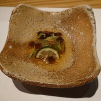 懐韻 - 先付　茄子の煮浸し