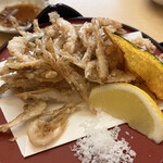 うお清 - 白エビの唐揚げ