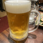 みやま本舗 - 生ビール（男前ジョッキ）