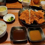 Fried Dimer FUKADA - メガロース定食