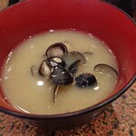 ゑびす - しじみ汁 (大ぶりなしじみ)  うまうまで染みる感じ