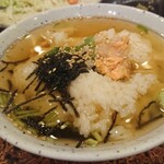 ゑびす - お茶漬け さけ  (出汁が良い感じで効いてます)