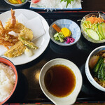 孝美 - 天ぷらとお蕎麦のセット　1,500円位