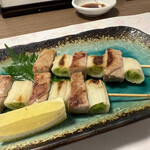 路地裏居酒屋こうじ - ネギマグロ串　これは絶品ですよ