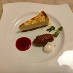 ブション・ドール - チーズケーキ、チョコレートムース