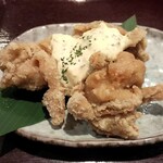 ここのつ - 鶏のから揚げ三個鶏のから揚げ三個（タルタルソース付）
